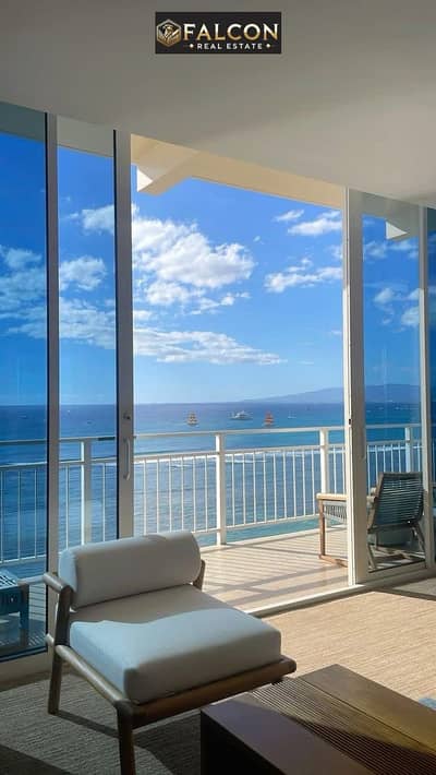 For sale: Fully finished chalet with a down payment of 990,000+ with a 35% cash discount + installments up to 9 years in Cali Coast, North Coast