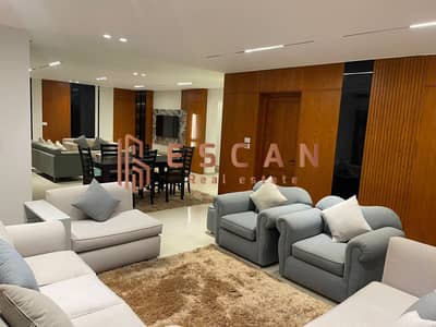 Furnished 266 sq m apartment for rent in Madinaty B1, club view, super lux finishing