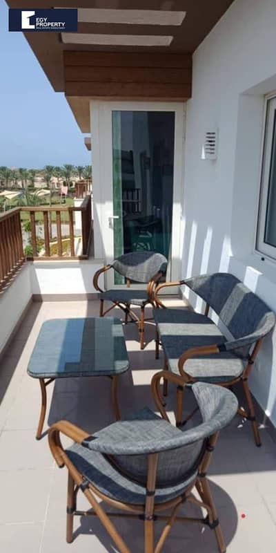 Chalet For Sale Fully Finished with Fully Equipped Kitchen Ready To Move In Almaza bay - North Coast