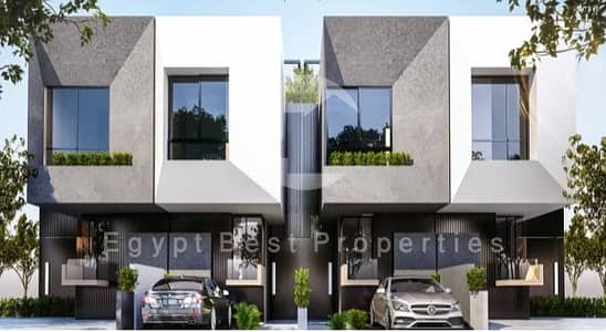 فيلا جاهزه للسكن بإطلالة على بحيرات ولاند سكيب