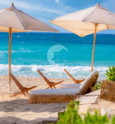 OWN LAST LOWEST DOWN PAYMNET CHALET FULL SEA VIEW IN SIDI HENESH NORTH COAST