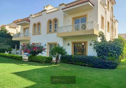 فيلا للإيجار داخل كمبوند جرينز – الشيخ زايد، بموقع مميز وإطلالة رائعة على أكبر لاندسكيب بالكمبوند.