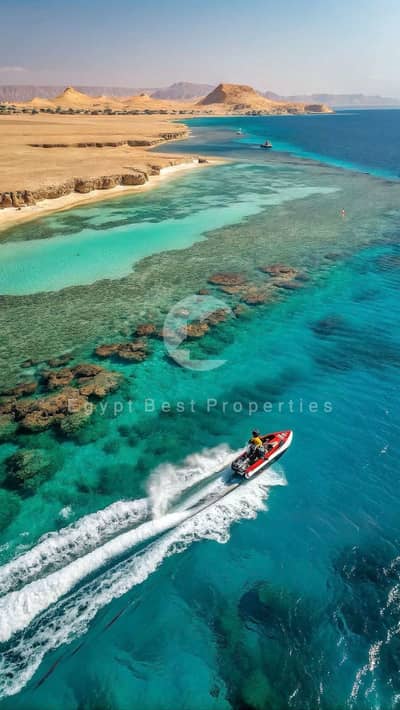 Villa For Sale Direct On The Sea At Soma Bay Hurghada At Red Sea 4 Bedrooms With 5% Dp Over 8 Years Installments .