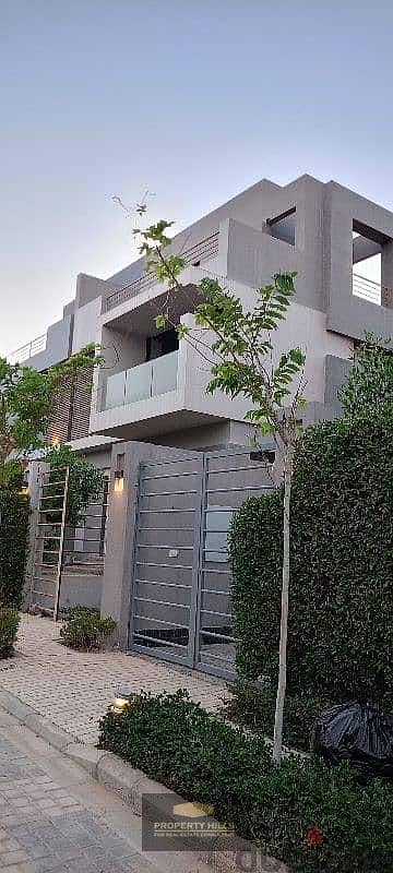Twin House Villa for Sale with Immediate Delivery at La Vista Patio Al Zahraa - La Vista in Sheikh Zayed next to Al Rabwah