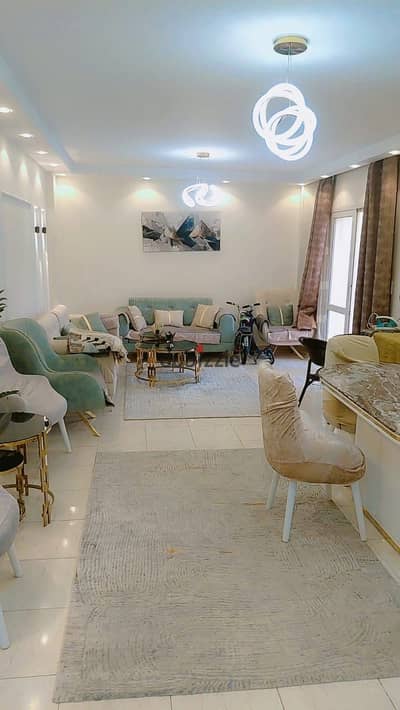 Apartment for sale model 200 garden view super lux finishes area 135 sqm near Open Air Mall and the Grand Mosque in Madinaty early phases B2