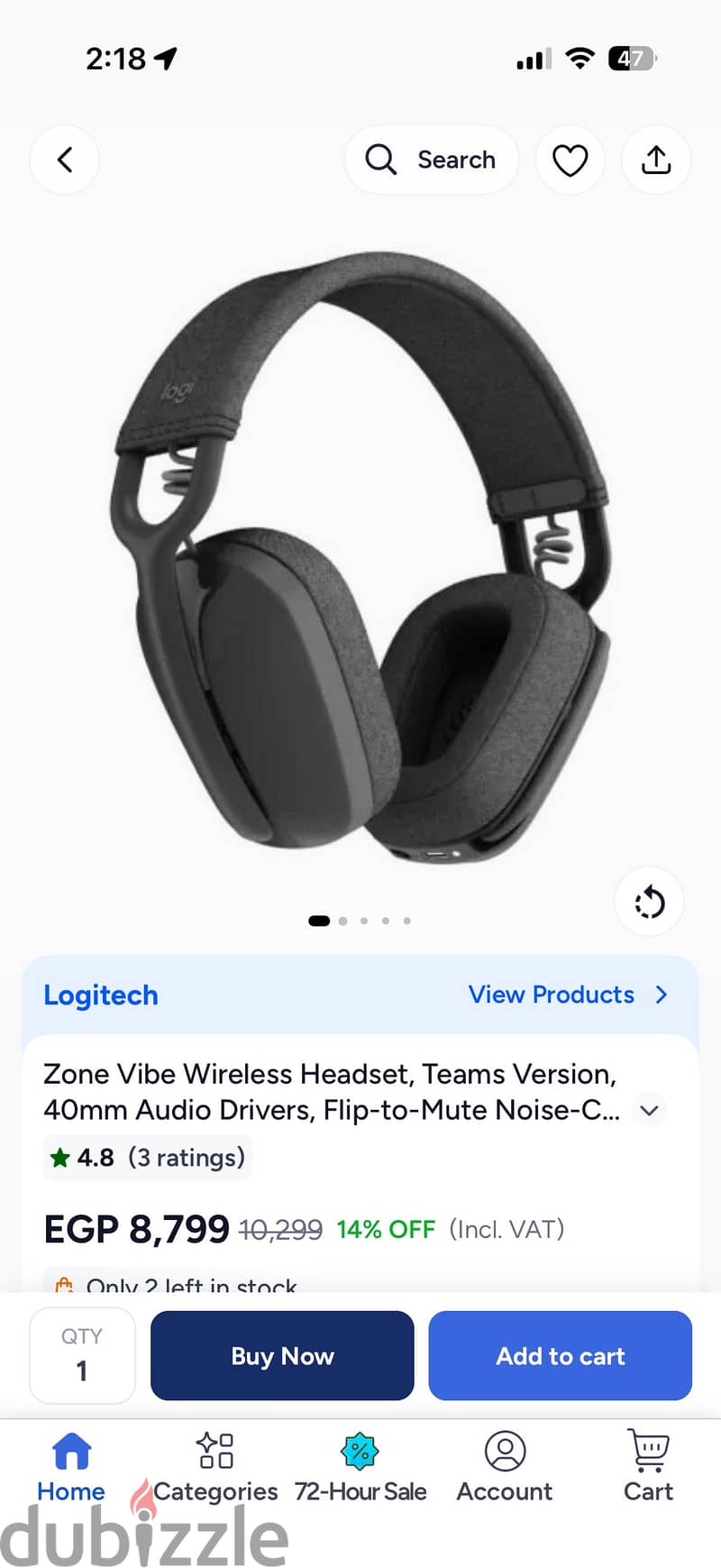 Logitech Zone Vibe Wireless 4