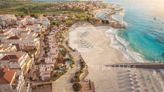 Luxruy Finishing - 1 one bedroom Chalet for sale - 60 m Walking distance to Seashore at Ras El Hekma - Premium Location facing the Marina lighthouse