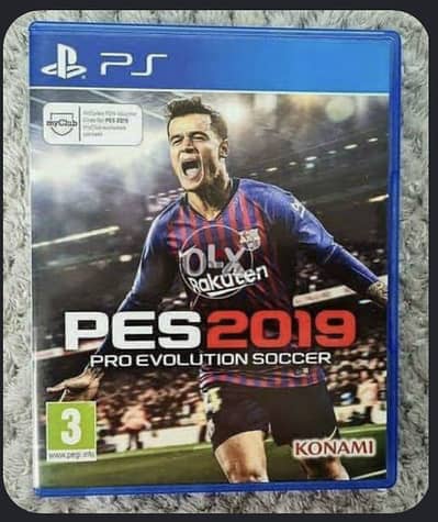 اسطوانة pes 2019 اصلية