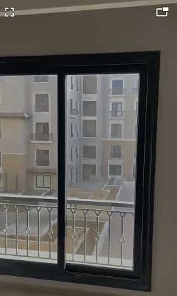 Apartment for rent in Village West compound – Sheikh Zayed, brand new apartment with ultra-superior finishing, equipped with kitchen and air conditioning