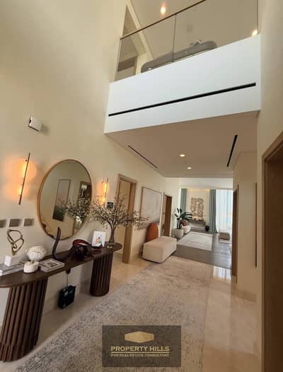 Duplex for sale in Compound De Joya – Sheikh Zayed | Pool view and a prime location in front of Sphinx Airport and next to Sodic and Emaar