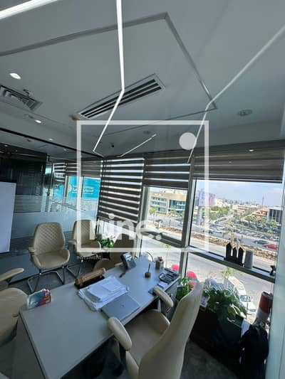 Premium finished office for rent at the best price, located directly on South 90th Street next to  (AUC) – 469 sqm – Fifth Settlement – ​​New Cairo.