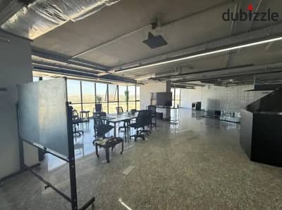 مقر إداري 300م للإيجار في اقوى مبنى اداري بريحانه بلازا زهراء المعادي