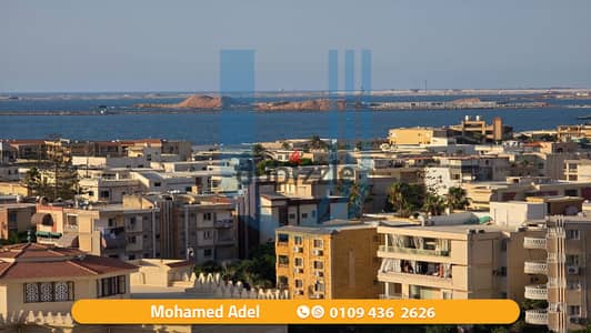 شقة للايجار المفروش 190م - المعمورة الشاطئ - ابراج بلازا - السعر 30.000 شهرياً