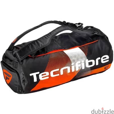 Tecnifibre AIR Endurance, Adult Tennis Bag, Black/Orange