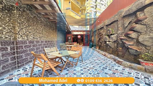 Brand Cafe for sale 151 m - Al Saraya - Steps from Al Mahrousa Hotel - Price 11,500,000 million   Agent / Mohamed Adel 01094362626