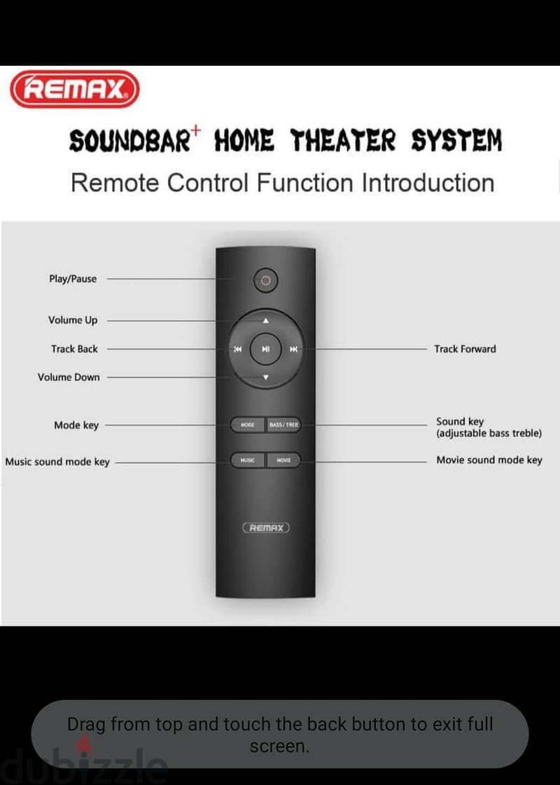 remax RTS-10 soundbar 3