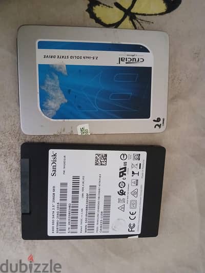 SSD 240GB استيراد - لم يُستخدم - متاح 2