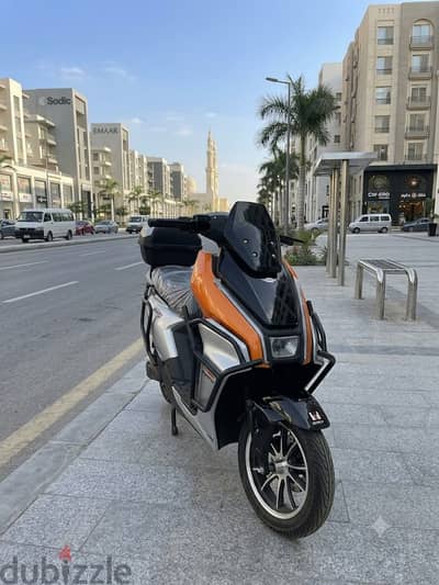 Volt E4 -Electric Scooter 3000 watt - سكوتر كهرباء ٣٠٠٠ وات 40 امبير