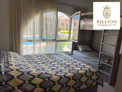 Chalet Fully Furnished Pool view Prime Location in Gaia - North coast