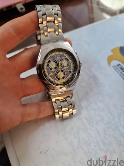 Swatch Swiss irony size 48 usa water resistant