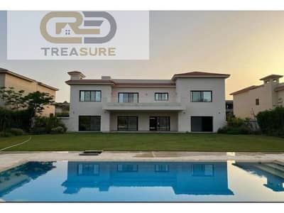 ستاندالون فيلا بحمام سباحه مطبخ وتكييفات للايجار في قطاميه ديونز- القاهره الجديده - Katameya Dunes - new cairo