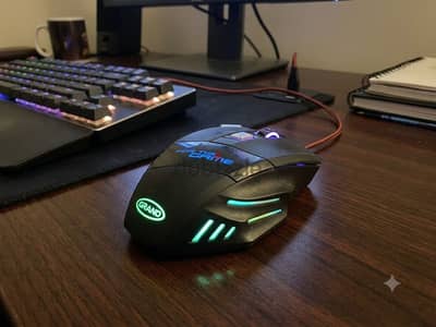ماوس جيمنج Grand  RGB بالعلبة - حالة الزيرو! mouse