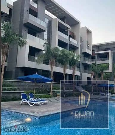 Ready-to-move ground apartment with a garden next to BUE and fronting Madinaty. Open landscape & pool view, with a special cash discount for a limited