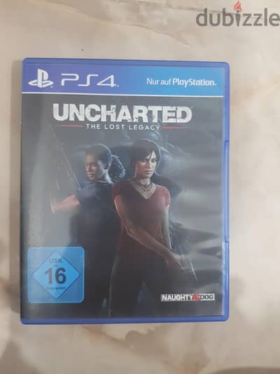 لعبه UNCHARTED بلايستيشن 4