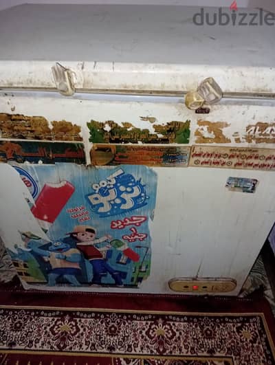 ديب فريزر الاسكا افقى للبيع