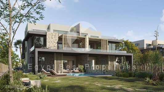 FOR SALE FINISHED VILLA  3 BEDROOM IN A PRIME LOCATION WITH LOWEST DP 10% ONLY IN MARSA BAGHUSH IN NORTH COAST