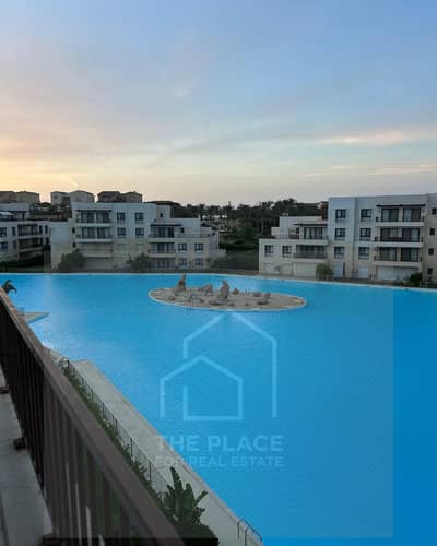 شالية 4 غرف للبيع في مراسي بلانكا Marassi Blanca - لاجون مباشر - North Coast