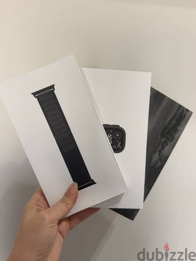 Apple Watch Ultra 3 New , Not Actived open box only جديده ضمان ١٢ شهر