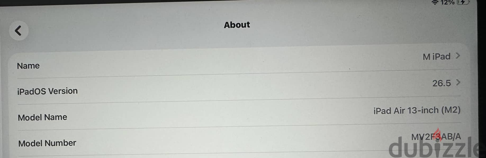 iPad Air 13 M2 100% battery Mint Condition 4