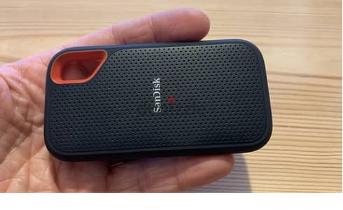 SANDISK extreme SSD - 4TB - for professional photographers/gamers