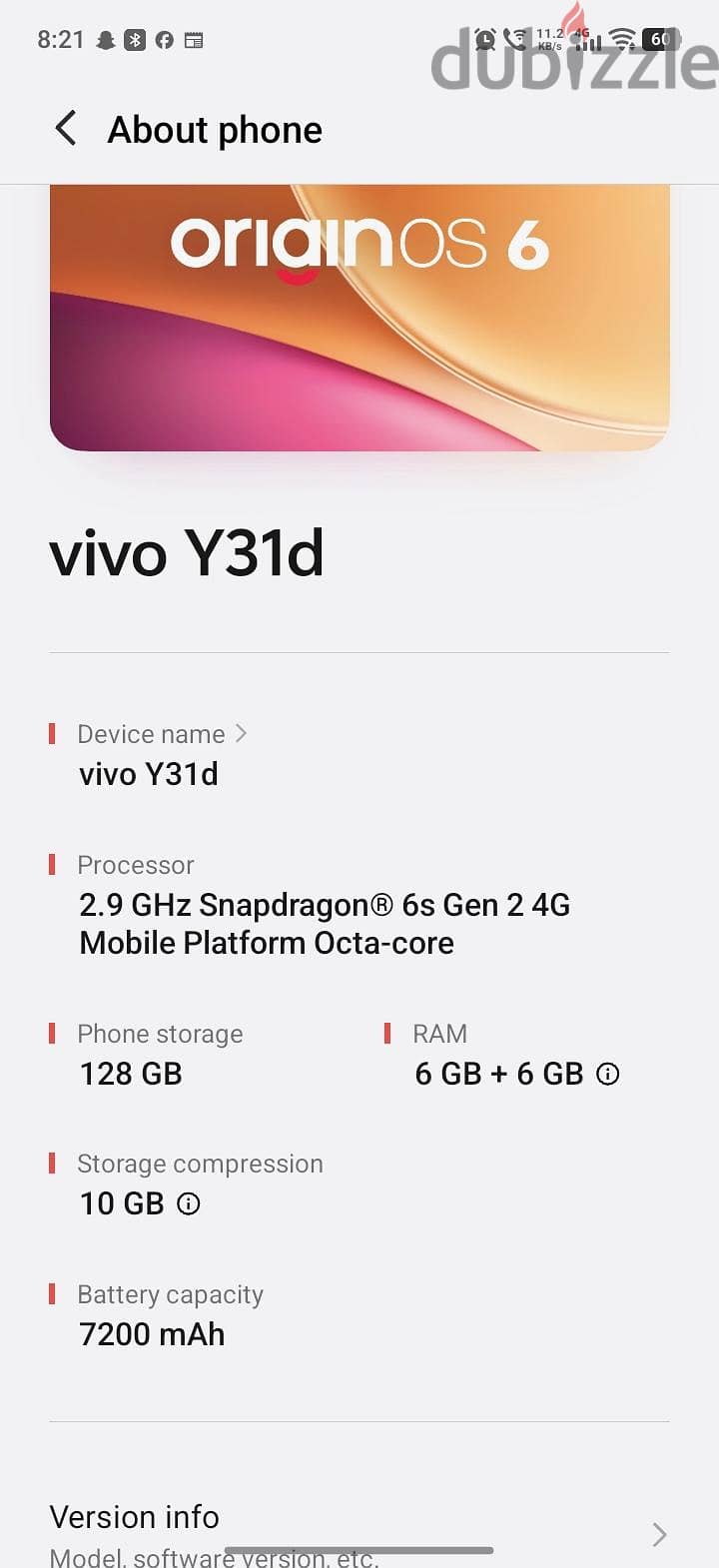 Vivo Y31 2