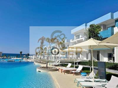شاليه للبيع ع المارينا متشطب بالتكيفات بمقدم 930K متشطب بالتكيفات بقريه Salt North Coast
