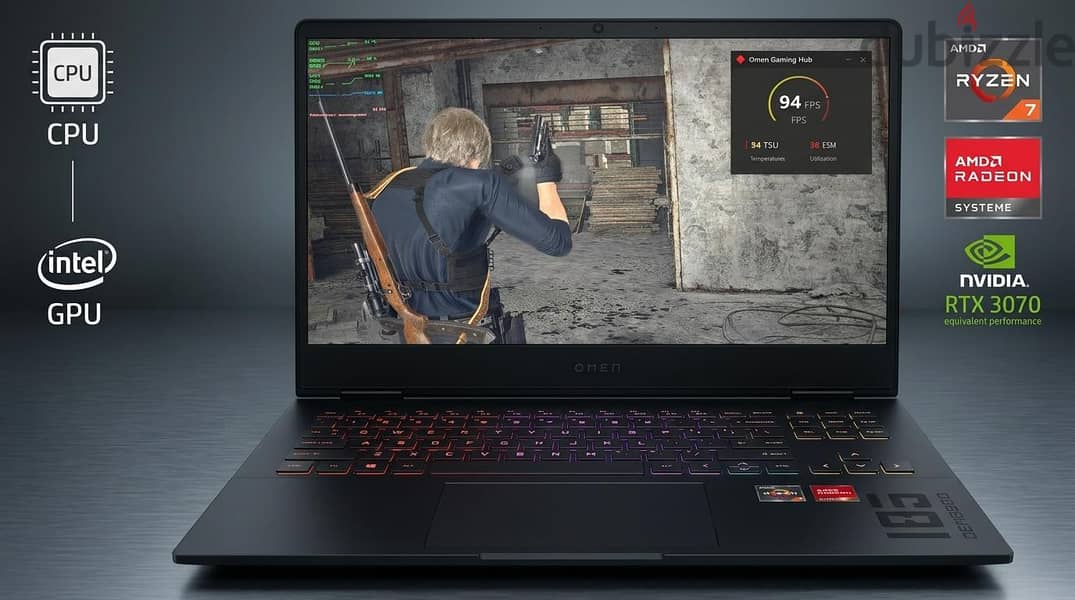HP OMEN 16 Gaming (قابل للفصال) 2