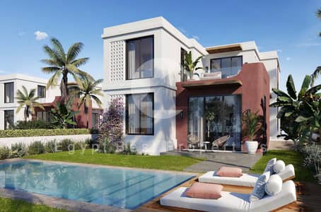FOR SALE FINISHED VILLA WITH LOWEST DP 10 % ONLY SEA VIEW IN BEIT AL BAHR IN SIDI ABDELRAHMAN IN NORTH COAST
