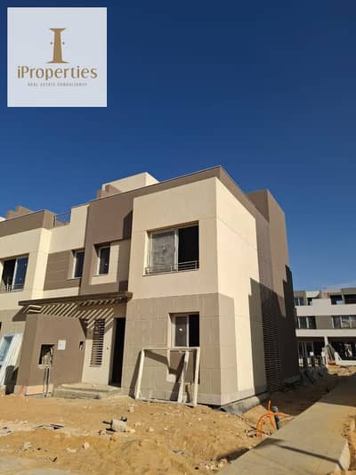 Town House Corner for sale in Palm Hills New Cairo core&shell 226m
