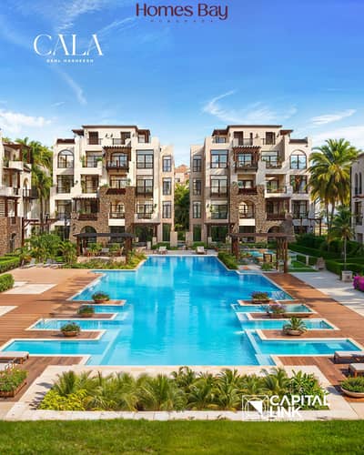 Penthouse with a lake view in Cala Sahl Hasheesh