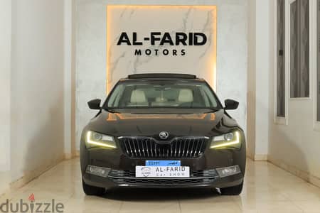 سكودا سوبرب 2018 Skoda superb أعلى فئه فبريكا بالكامل بحالة الزيرو