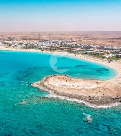 شاليه مستقل 2 غرفة ارضي بجاردن في الماظة بمقدم 5%