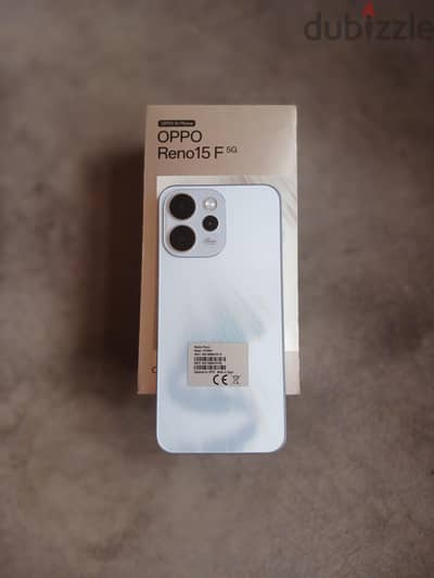 للبيع موبايل OPPO Reno 15f 5G 12ram  265gb