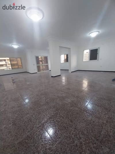 200 square meters apartment on the third floor with an elevator, second number from Abbas Al-Akkad
