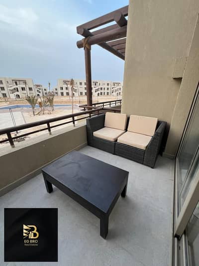 شالية غرفتين مفروش للايجار Double Pool View في Hacienda West راس الحكمة