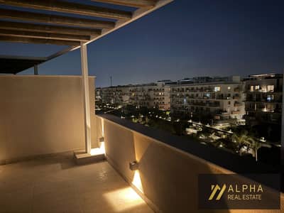 Rooftop Living in Sodic Villette | Furnished Studio + Massive Private Terrace | Pool View