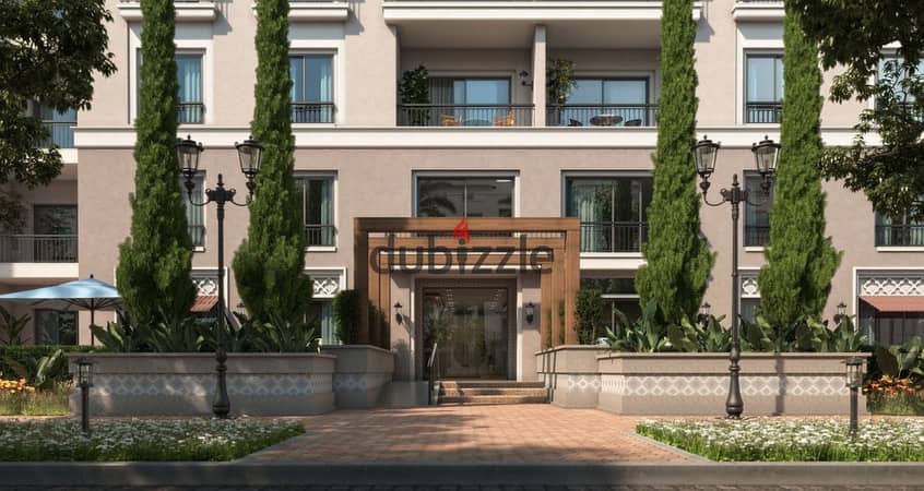 شقة 149 متر الدور الأرضي في Village West الشيخ زايد وسط مساحات خضراء بنسبة 80%