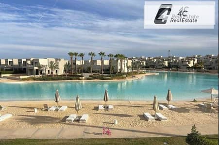 باقل من سعر الشركه بنتهاوس ريسيل في ازها الساحل الشمالي open view landscape بتقسيمه مميزة-بمقدم و تكمله اقساط بدون اي فوايد