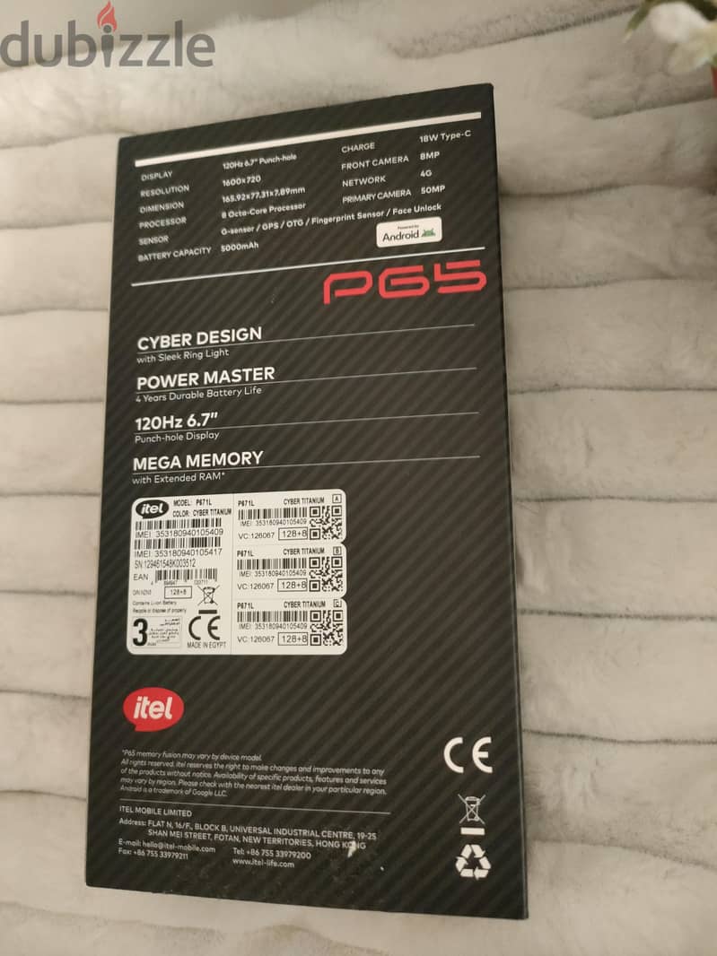 Itel P65 9