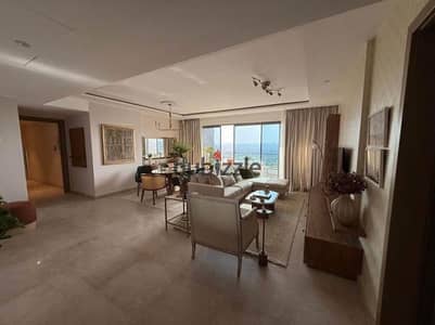 A fully finished apartment with air conditioners on Al Nozha Street in Zed Towers, next to Al Ahly Club